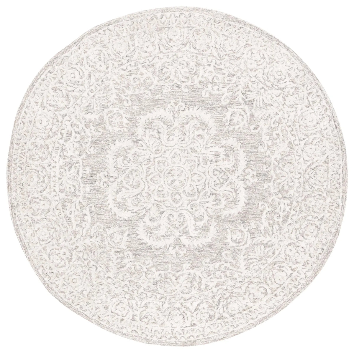 Safavieh Precious 6'-0" x 6'-0" Rug in Grey / Ivory