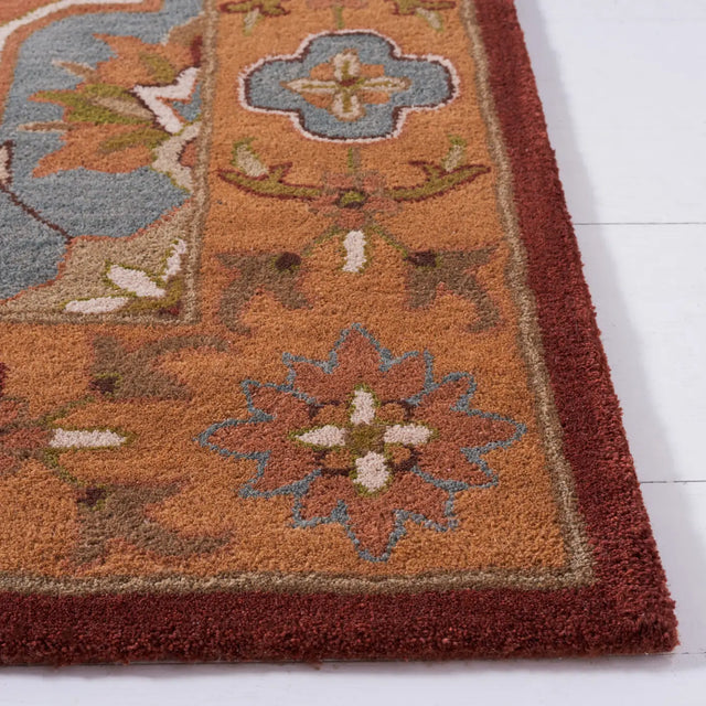 Safavieh Heritage 6'-0" x 9'-0" Rug in Rust