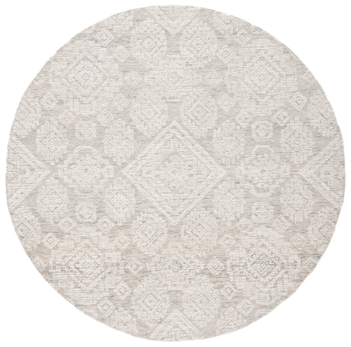 Safavieh Metro 6'-0" x 6'-0" Rug in Light Brown / Ivory