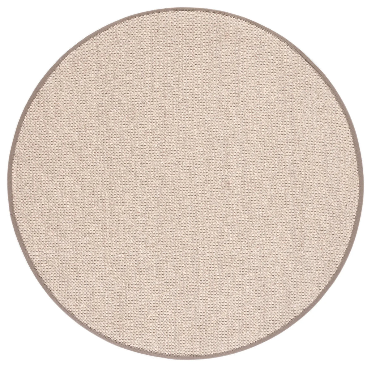 Safavieh Natural Fiber 6'-0" x 6'-0" Rug in Marble / Khaki Grey