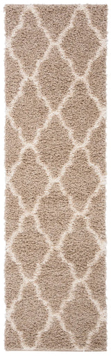Safavieh Sgd-Dallas Shag 2'-3" x 10'-0" Rug in Beige / Ivory