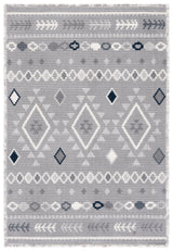 Safavieh Marrakesh 4'-0" x 6'-0" Rug in Grey / Light Grey