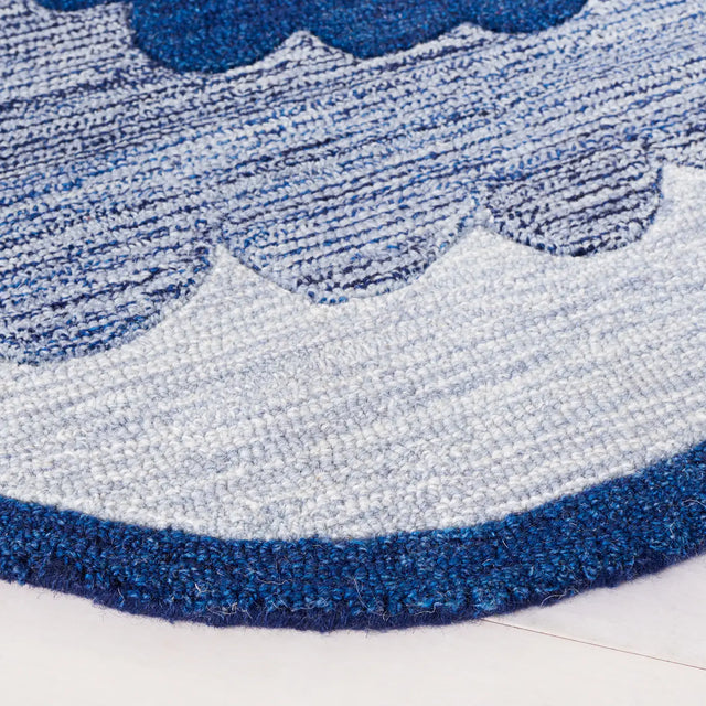 Safavieh Novelty 6'-0" x 6'-0" Rug in Blue / Grey