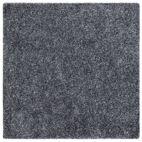Safavieh Sg-Mls-Malibu Shag 7'-0" x 7'-0" Rug in Charcoal
