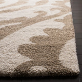 Safavieh Florida Shag 6'-0" x 9'-0" Rug in Cream / Beige
