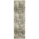 Oriental Weavers Sphinx Florence 4333W Charcoal/ Ivory Rugs - runner