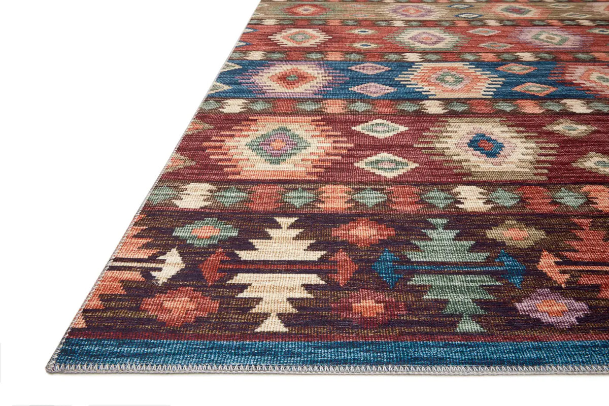 Loloi Zion Zio-06 Fiesta/Multi Rugs - rug corner