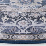 Safavieh Tucson 6'-0" x 6'-0" Rug in Blue / Charcoal