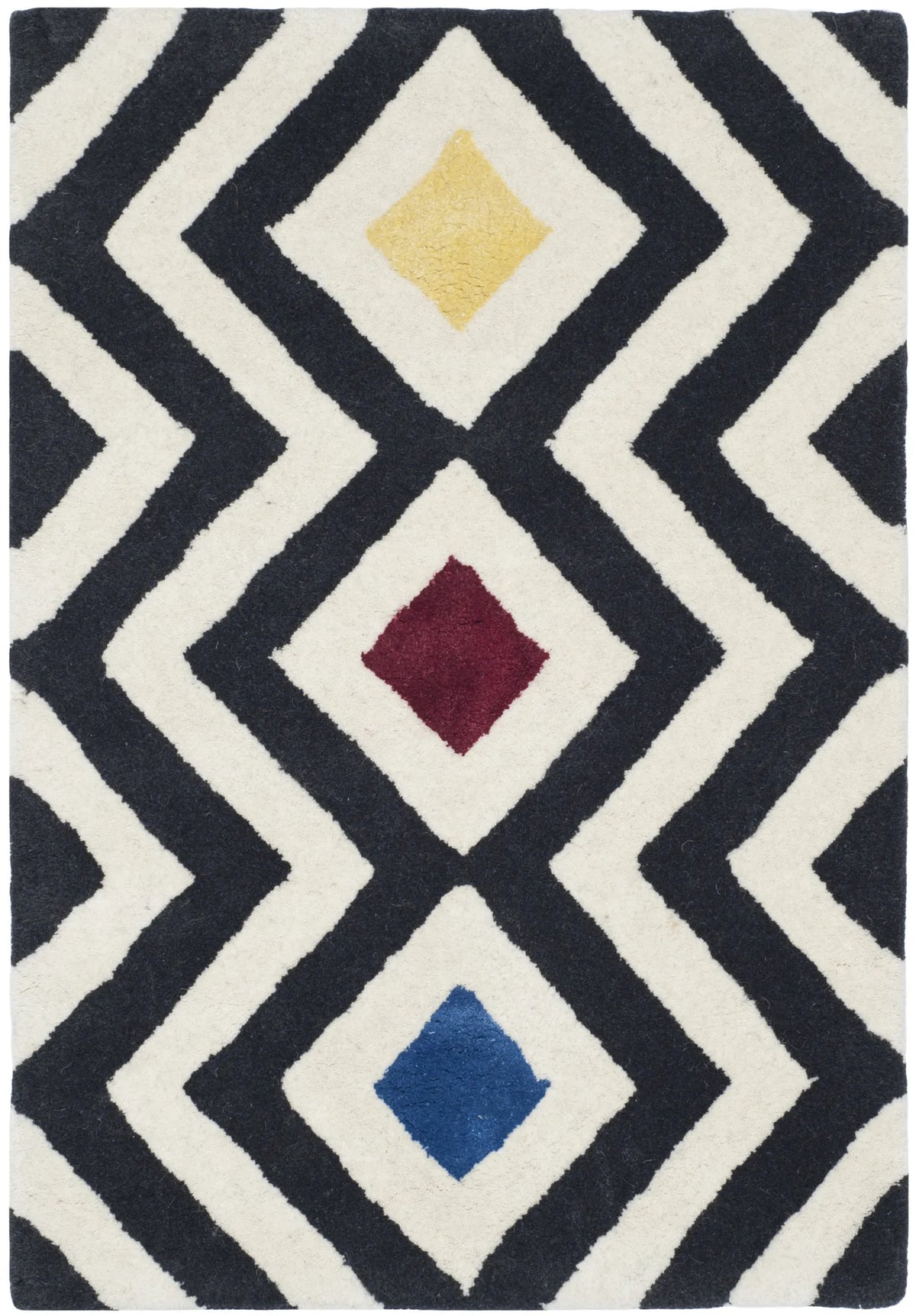 Safavieh Soho 2'-0" x 3'-0" Rug in Beige / Charcoal