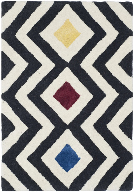 Safavieh Soho 2'-0" x 3'-0" Rug in Beige / Charcoal