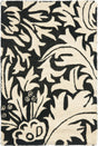 Safavieh Soho 2'-0" x 3'-0" Rug in Black / Beige