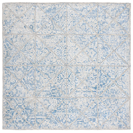 Safavieh Artistry 600 7'-0" x 7'-0" Rug in Blue / Natural