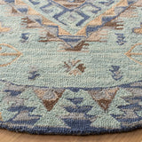 Safavieh Aspen 5'-0" x 5'-0" Rug in Blue / Beige