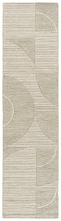 Safavieh Metro 2'-3" x 9'-0" Rug in Sage / Ivory