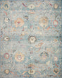 Loloi Margot Mat-06 Denim/Multi Rug - main flat