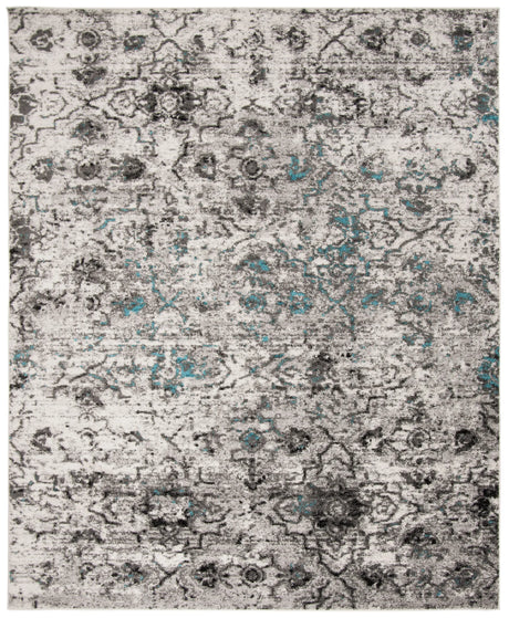 Safavieh Adirondack 10'-0" x 14'-0" Rug in Grey / Black