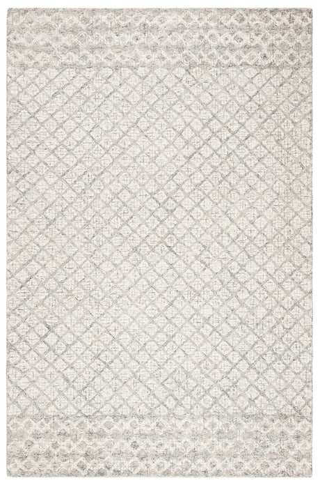 Safavieh Abstract 4'-0" x 6'-0" Rug in Ivory / Grey