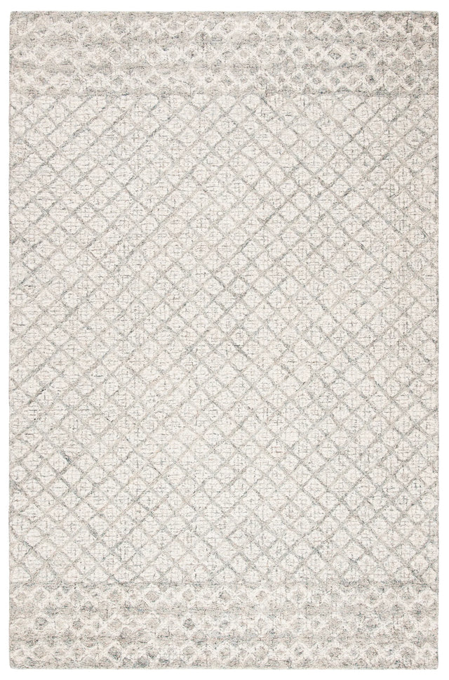Safavieh Abstract 4'-0" x 6'-0" Rug in Ivory / Grey