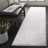 Safavieh Rumi Shag 2'-2" x 8'-0" Rug in Ivory / Light Beige