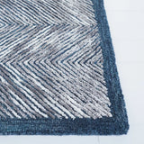 Safavieh Soho 4'-0" x 6'-0" Rug in Dark Grey / Ivory
