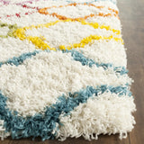 Safavieh Sgk-Shag Kids 2'-3" x 7'-0" Rug in Ivory / Multi