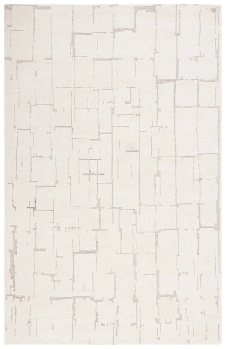 Safavieh Ebony 4'-0" x 6'-0" Rug in Ivory / Grey
