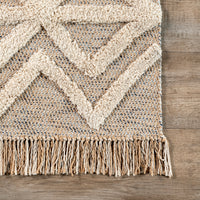 Nuloom Zoya Bohemian Trellis Svdt01A Natural Area Rug