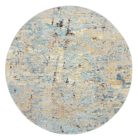 Safavieh Madison 6'-7" x 6'-7" Rug in Grey / Blue