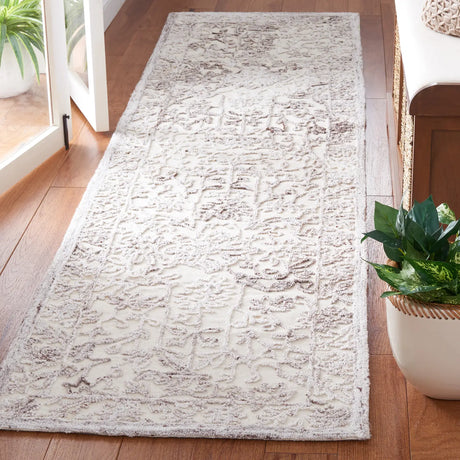 Safavieh Trace 2'-3" x 9'-0" Rug in Brown / Ivory