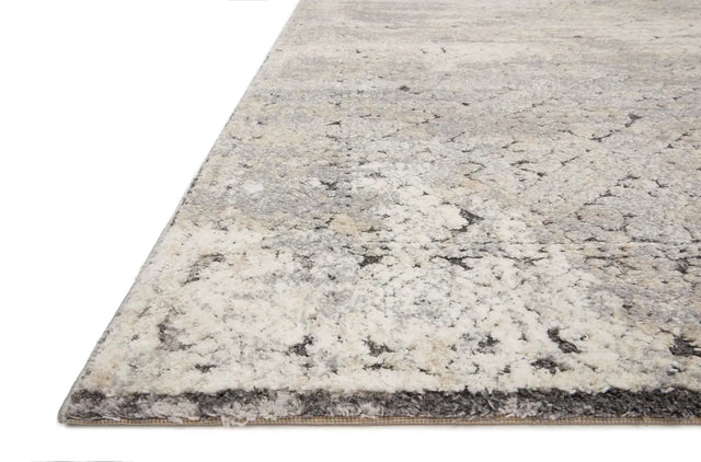 Loloi Theory Thy-05 Grey/Sand Rugs - rug corner