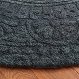 Safavieh Marquee 6'-0" x 6'-0" Rug in Dark Grey