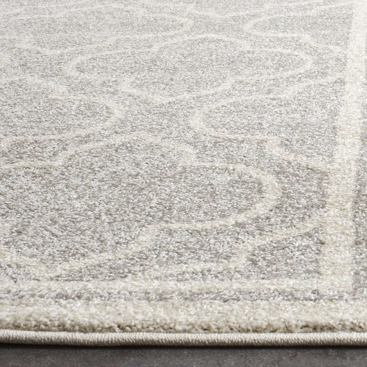 Safavieh Amherst 6'-0" x 9'-0" Rug in Light Grey / Ivory