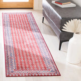 Safavieh Brentwood 2'-0" x 10'-0" Rug in Red / Ivory