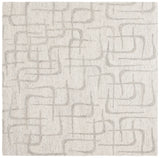 Safavieh Ebony 6'-0" x 6'-0" Rug in Beige / Light Grey