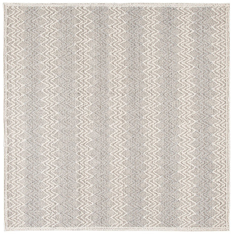Safavieh Trace 6'-0" x 6'-0" Rug in Blue / Black