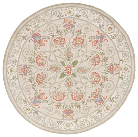 Safavieh Chelsea 5'-6" x 5'-6" Rug in Beige / Green