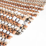 Safavieh Vintage Leather 4'-0" x 6'-0" Rug in Beige / Natural