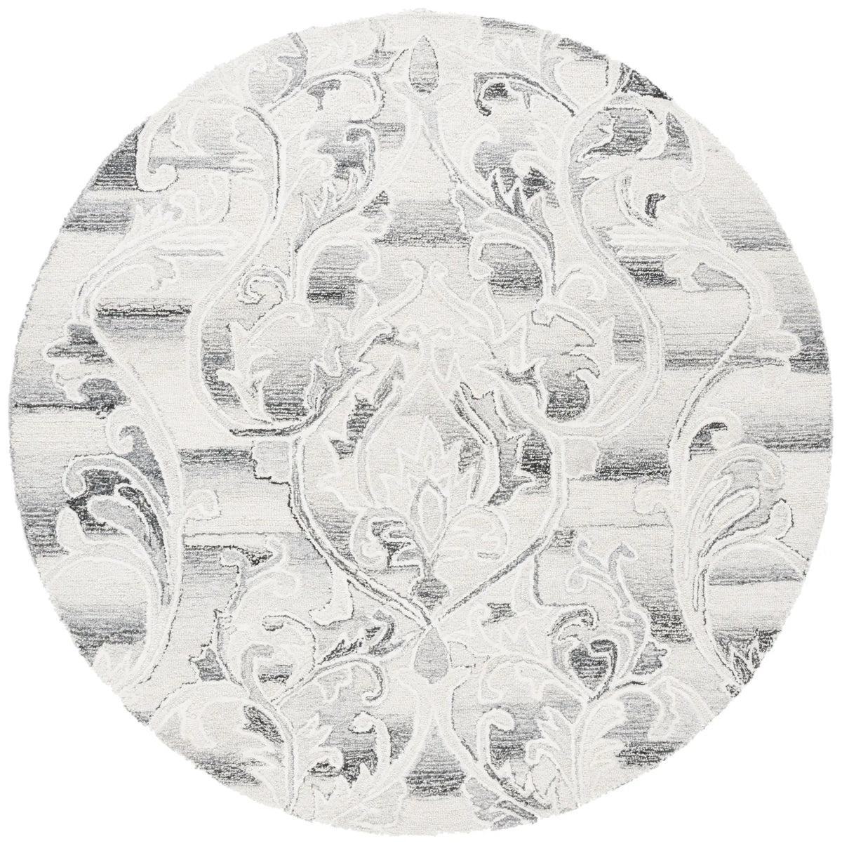 Safavieh Metro 6'-0" x 6'-0" Rug in Grey / Ivory