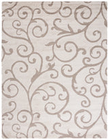 Safavieh Florida Shag 9'-6" x 13'-0" Rug in Ivory / Beige