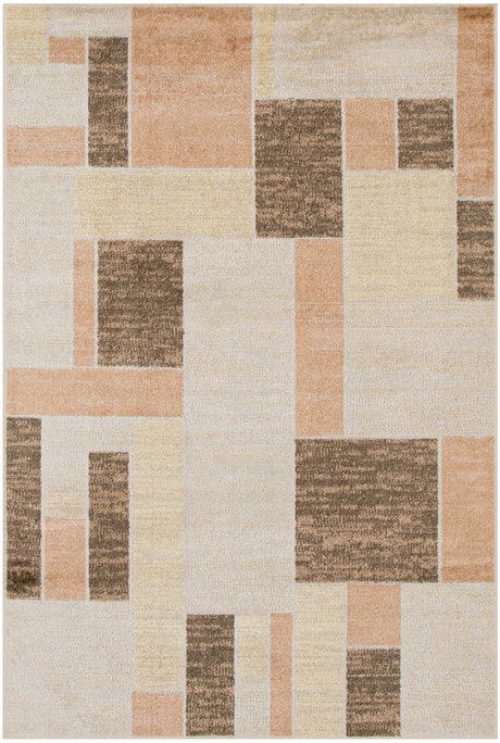 Nourison Astra Machine Washable Asw09 Beige Multicolor Area Rug