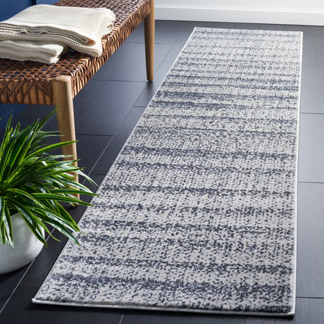 Safavieh Carnegie 2'-3" x 8'-0" Rug in Grey / Navy