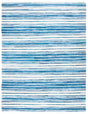 Safavieh Rag Rug 10'-0" x 14'-0" Rug in Ivory / Blue