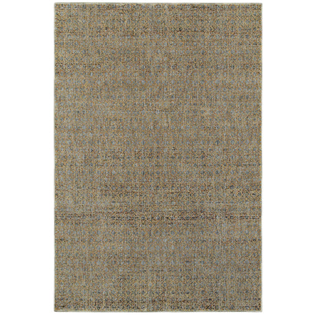 Oriental Weavers Sphinx Atlas 8048B Blue/Gold Rugs - main flat