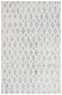 Safavieh Abstract 4'-0" x 6'-0" Rug in Grey / Ivory