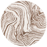 Safavieh Meadow 500 6'-7" x 6'-7" Rug in Beige / Brown