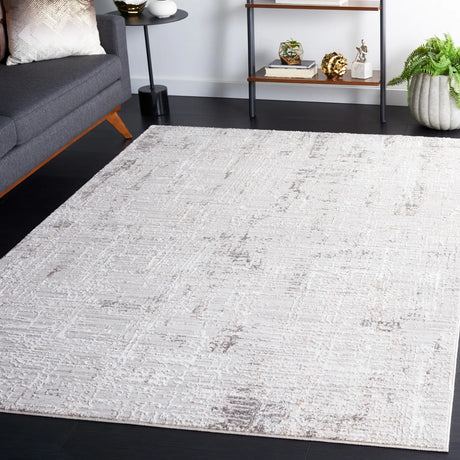 Safavieh Parker 4'-0" x 6'-0" Rug in Taupe / Ivory Grey