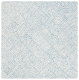 Safavieh Abstract 6'-0" x 6'-0" Rug in Blue / Ivory