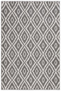 Safavieh Pyramid 4'-5" x 6'-5" Rug in Charcoal / Ivory