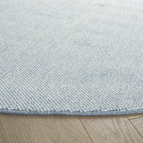 Safavieh River 6'-7" x 6'-7" Rug in Blue / Ivory