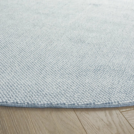 Safavieh River 6'-7" x 6'-7" Rug in Blue / Ivory